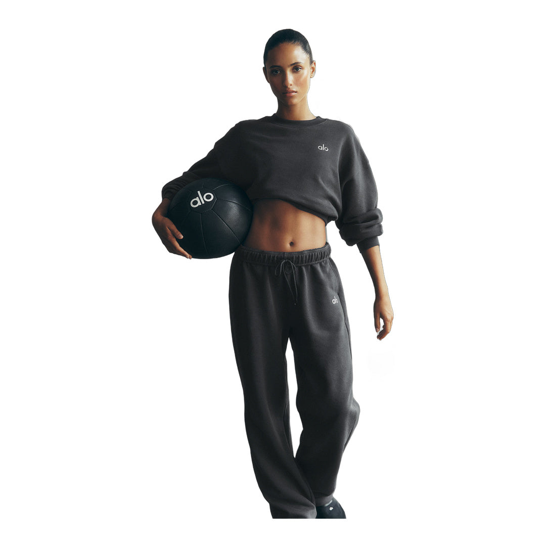 alo Accolade Straight Leg Sweatpant - Anthracite