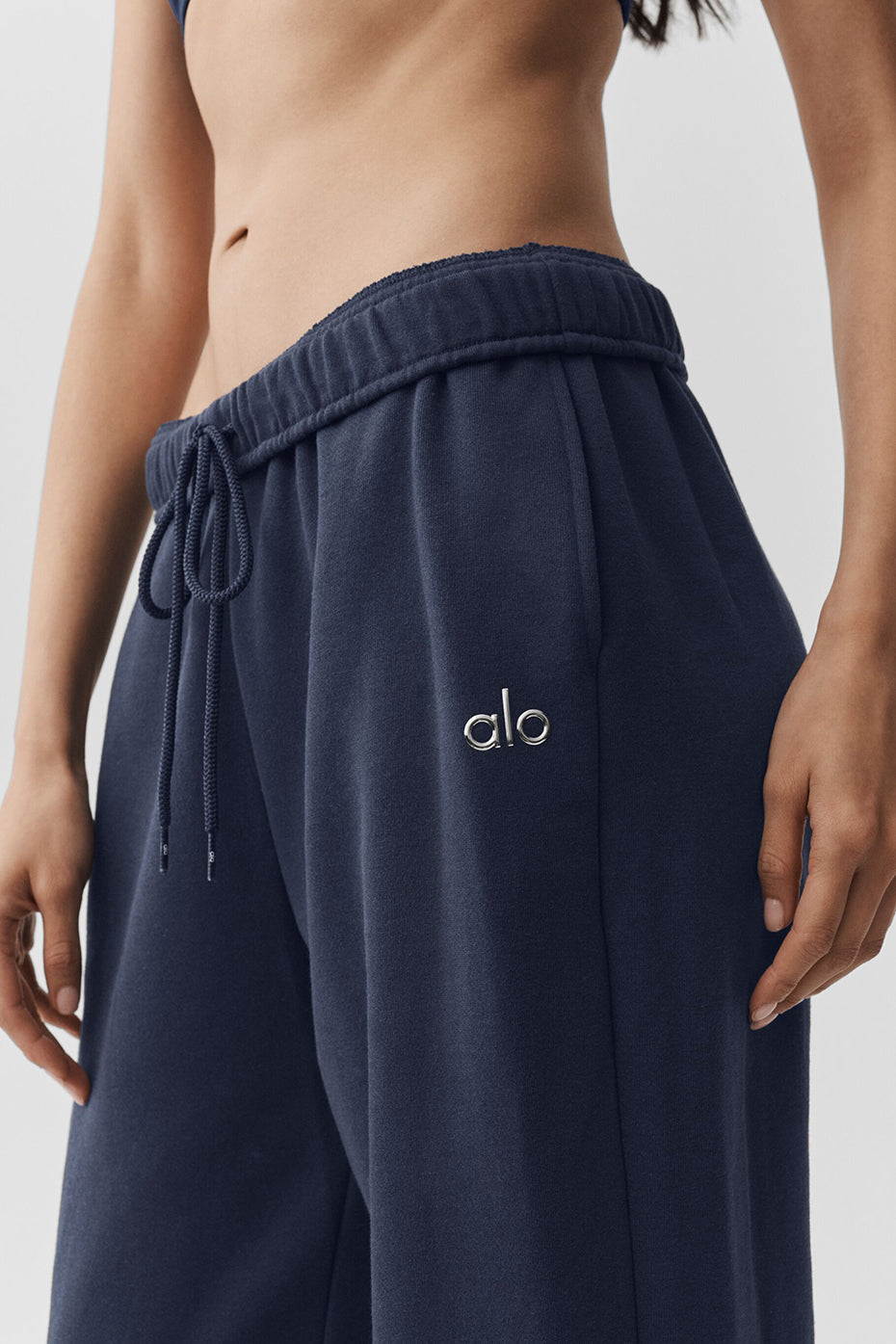 alo Accolade Straight Leg Sweatpant - Navy