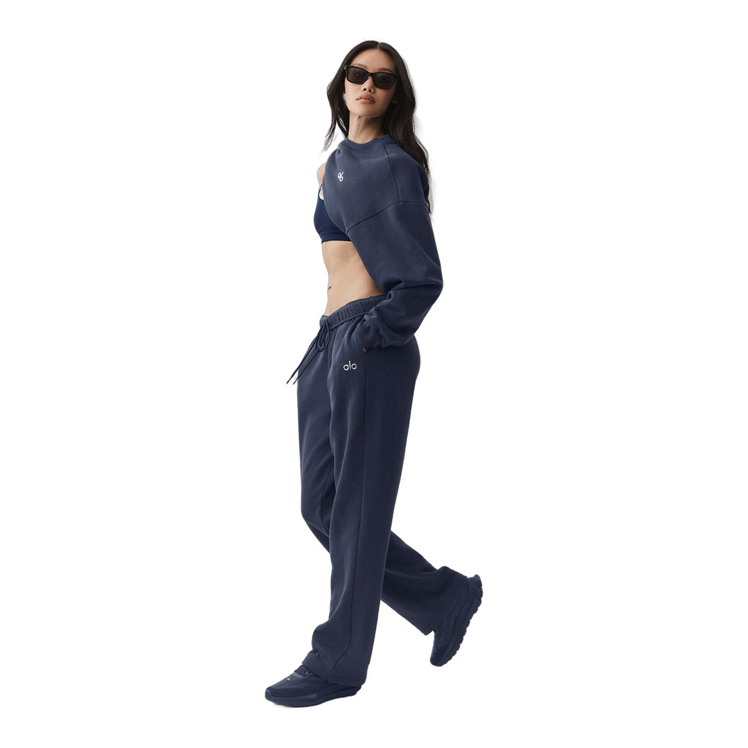alo Accolade Straight Leg Sweatpant - Navy