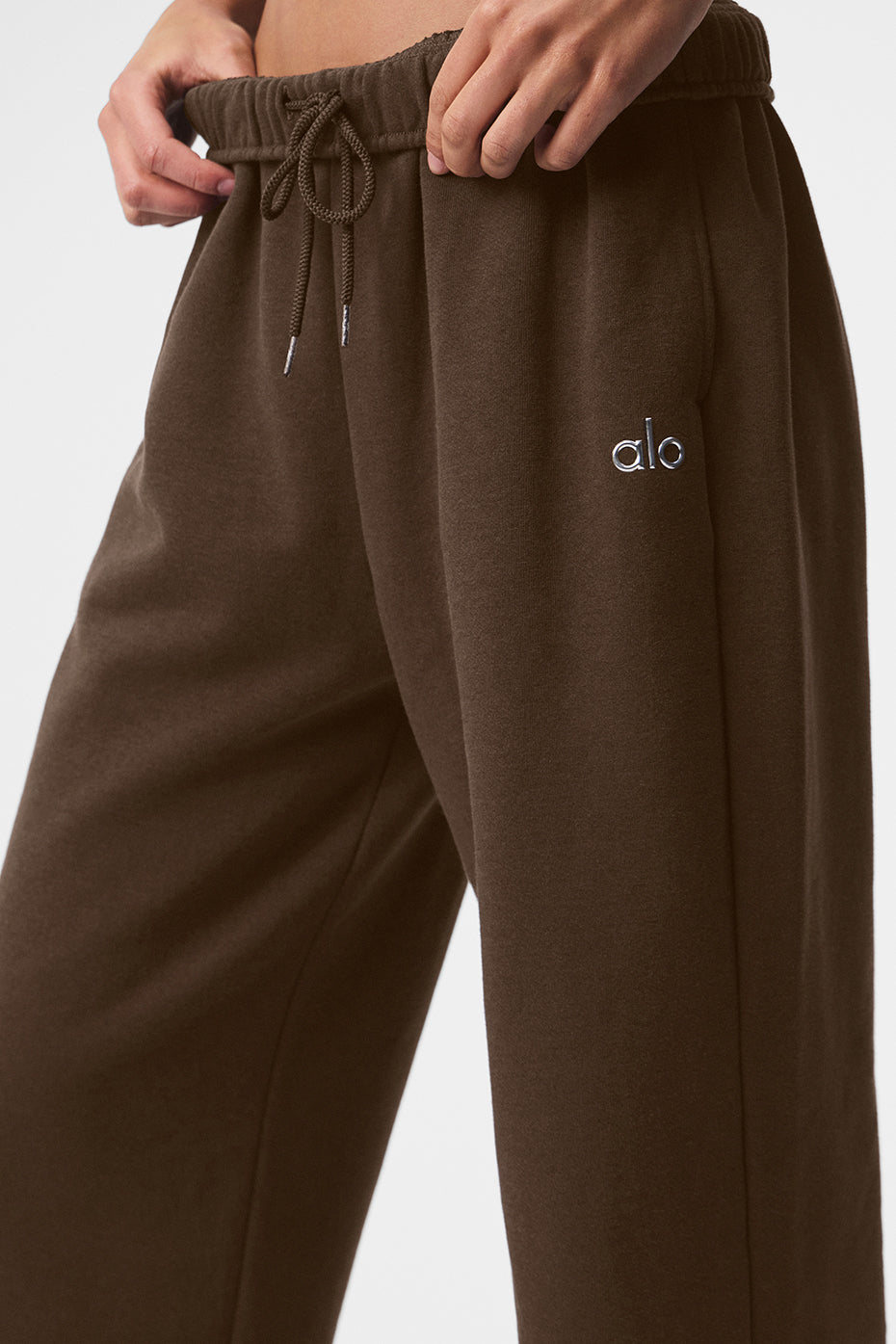 alo Accolade Straight Leg Sweatpant - Espresso