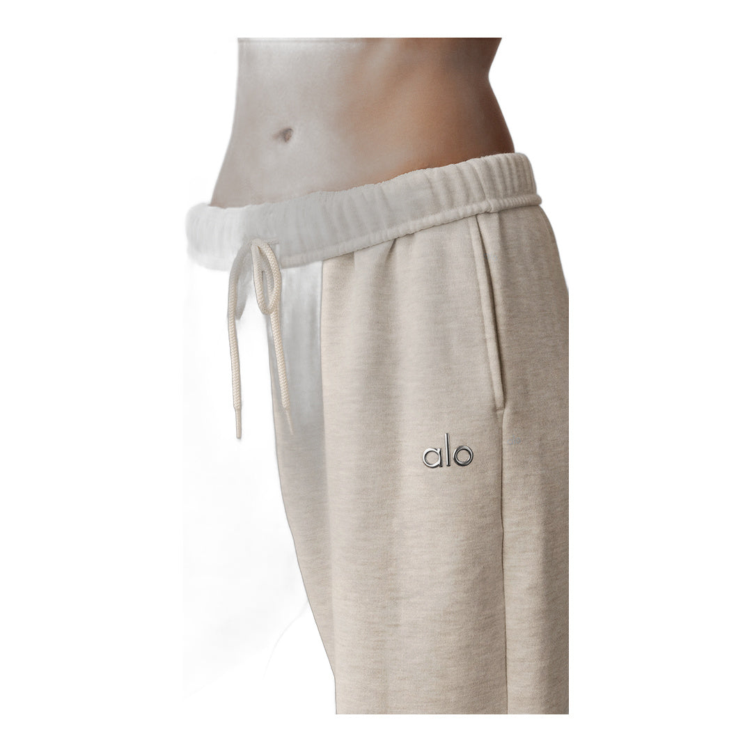 alo Accolade Straight Leg Sweatpant - Oatmeal Heather