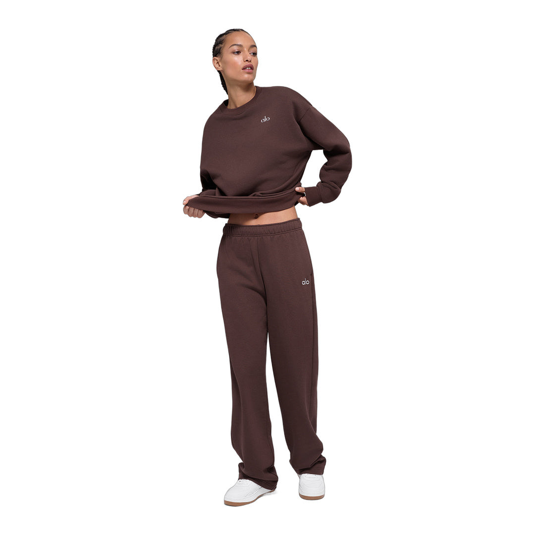 alo Accolade Straight Leg Sweatpant - Brownstone