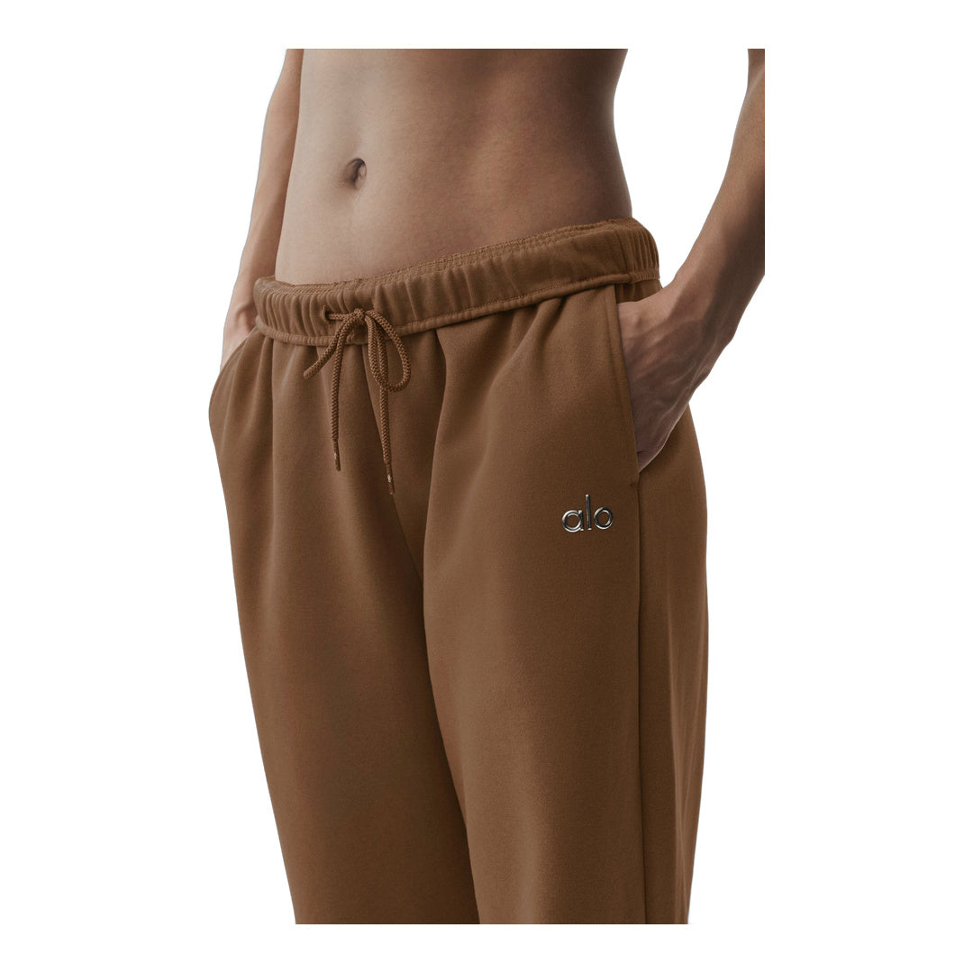 alo Accolade Straight Leg Sweatpant - Sun Kissed Brown