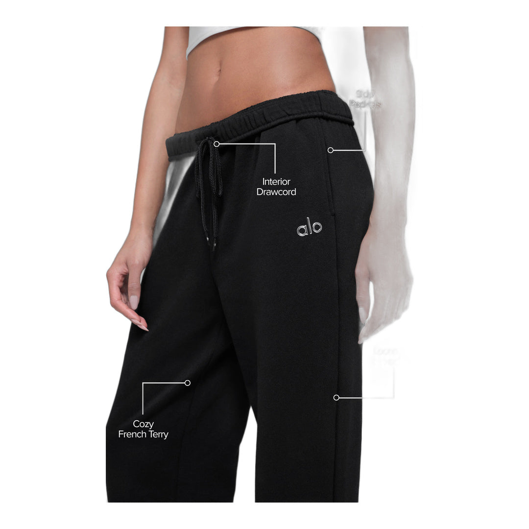 alo Suit Up Trouser (Regular) - Gravel