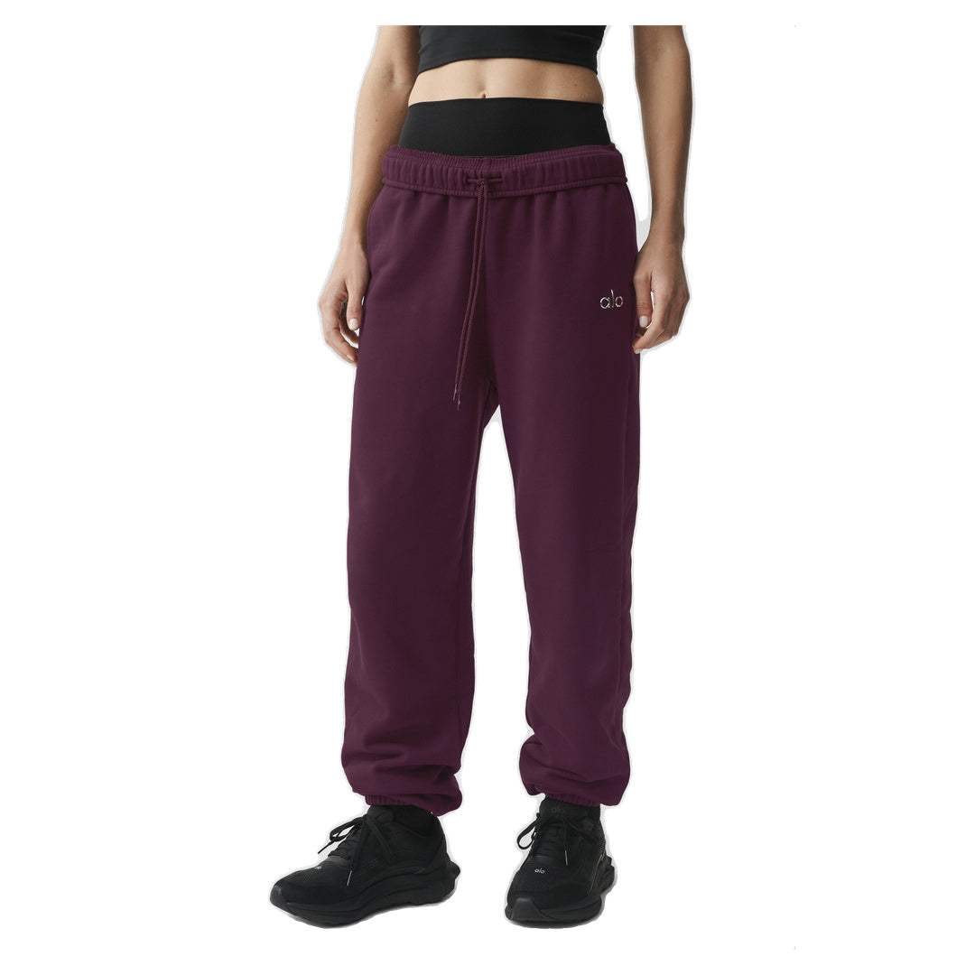 ALO Accolade Sweatpant - Rich Bordeaux
