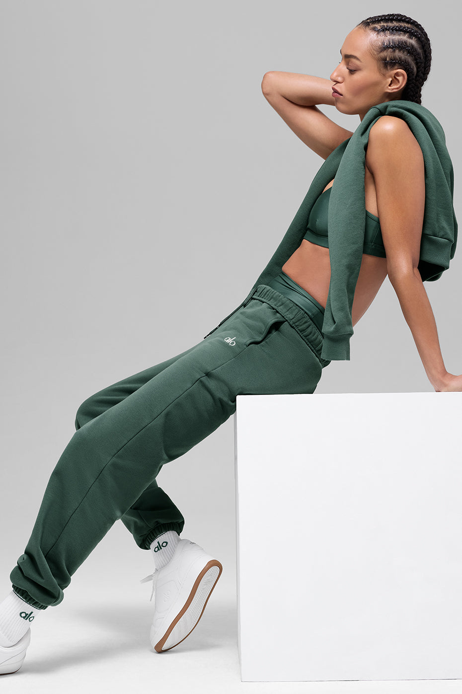 alo Accolade Sweatpant - Clover Green