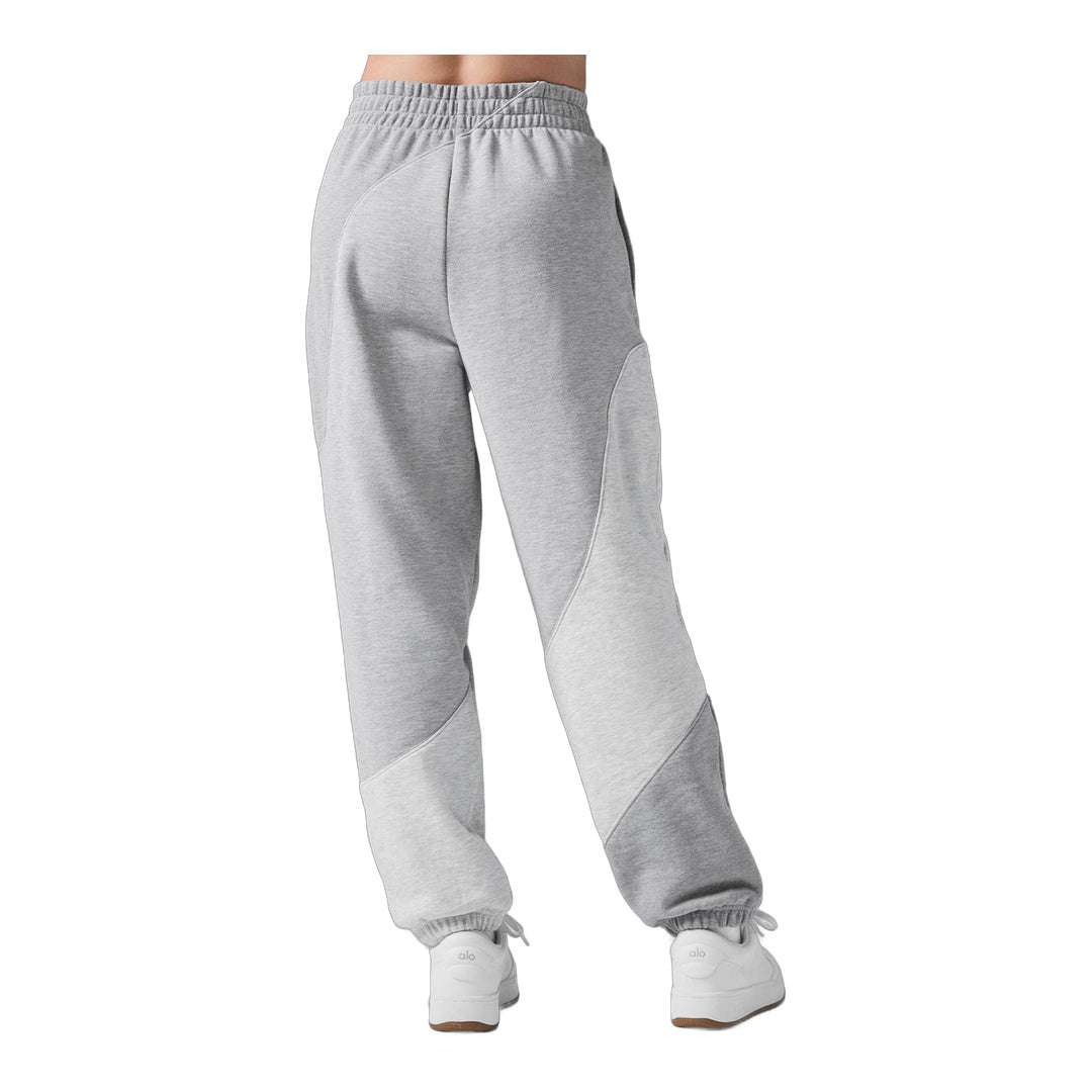 alo Make Waves Sweatpant - Athletic Heather Grey Tonal