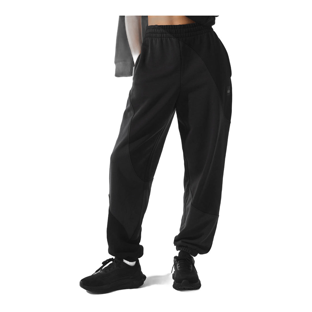 alo Make Waves Sweatpant - Vintage Black Tonal