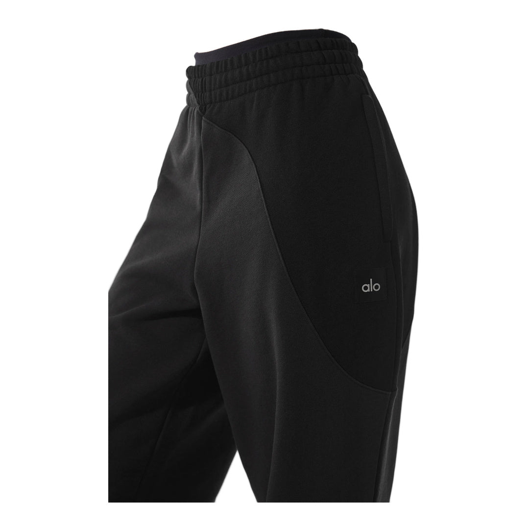 alo Make Waves Sweatpant - Vintage Black Tonal