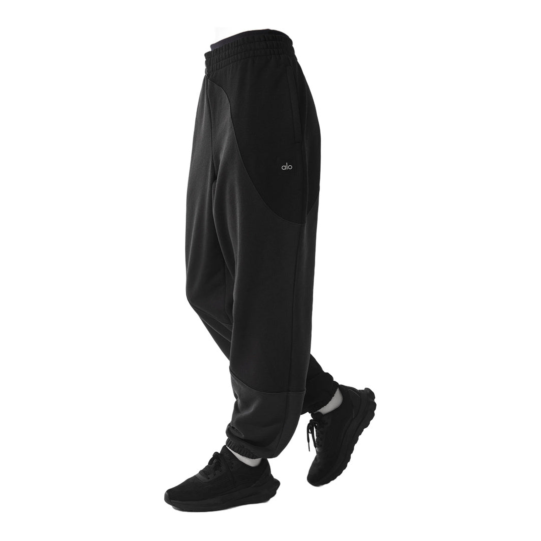 alo Make Waves Sweatpant - Vintage Black Tonal