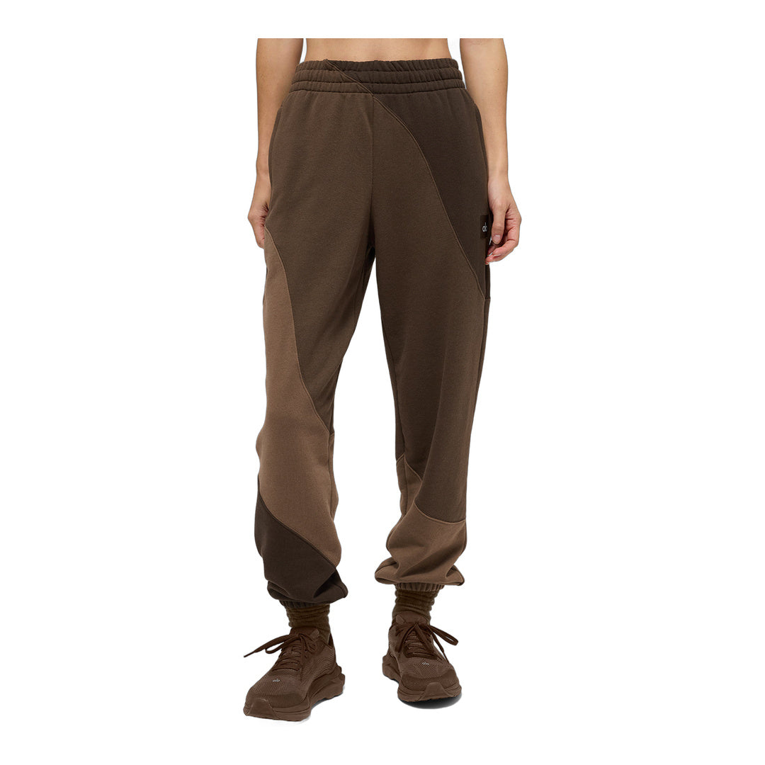alo Make Waves Sweatpant - Espresso Tonal