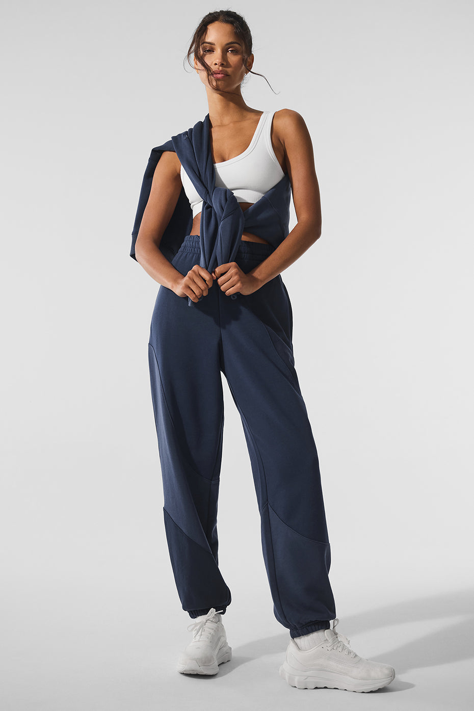 alo Make Waves Sweatpant - Navy Tonal