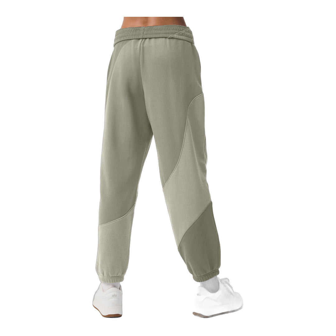 alo Make Waves Sweatpant - Limestone Tonal