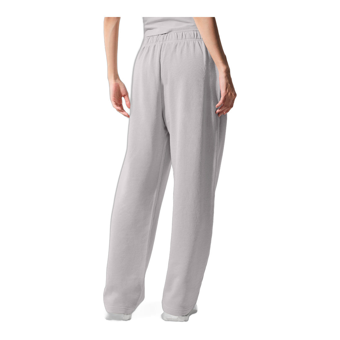 alo Washed Accolade Straight Leg Sweatpant - Grey Sky Wash
