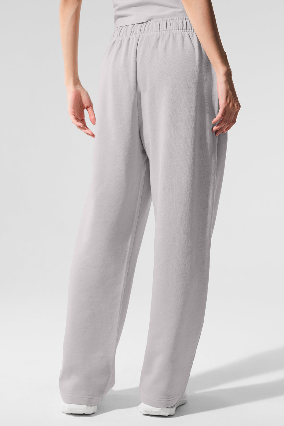 alo Washed Accolade Straight Leg Sweatpant - Grey Sky Wash