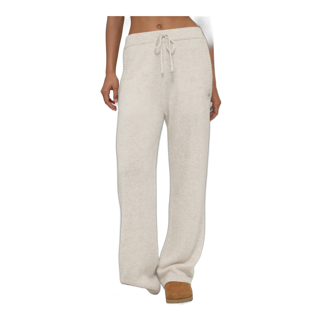alo Wool Cashmere New Class Sweatpant - Bone Heather