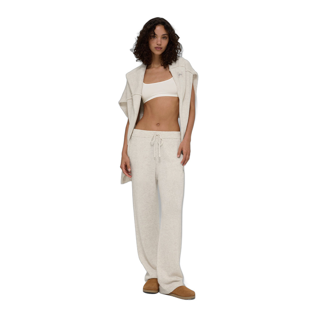 alo Wool Cashmere New Class Sweatpant - Bone Heather