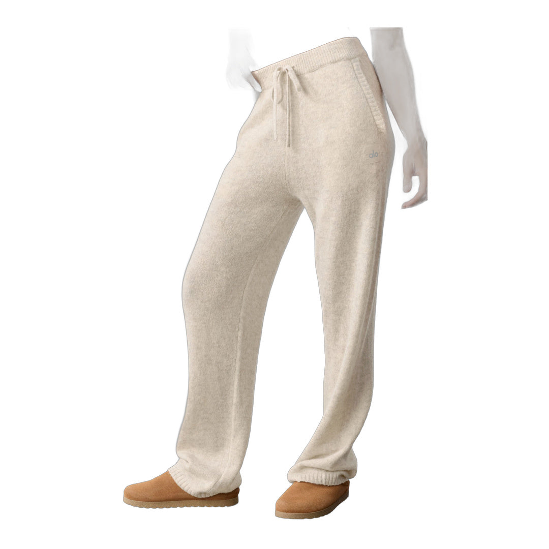 alo Wool Cashmere New Class Sweatpant - Oatmeal Heather
