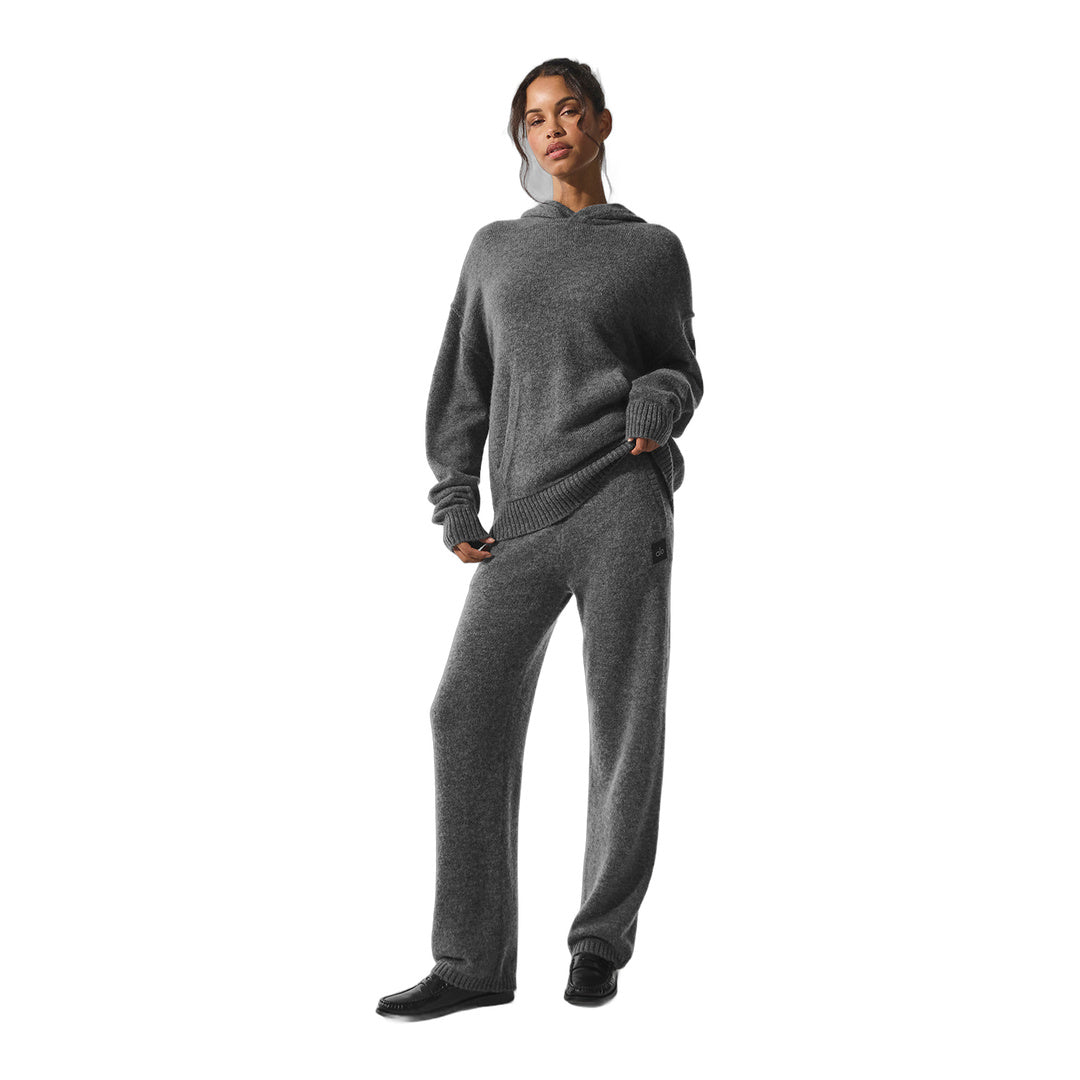 alo Wool Cashmere New Class Sweatpant - Platinum Grey