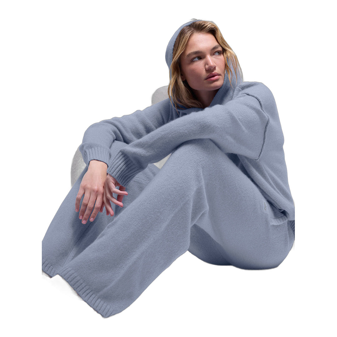 alo Wool Cashmere New Class Sweatpant - Winter Frost