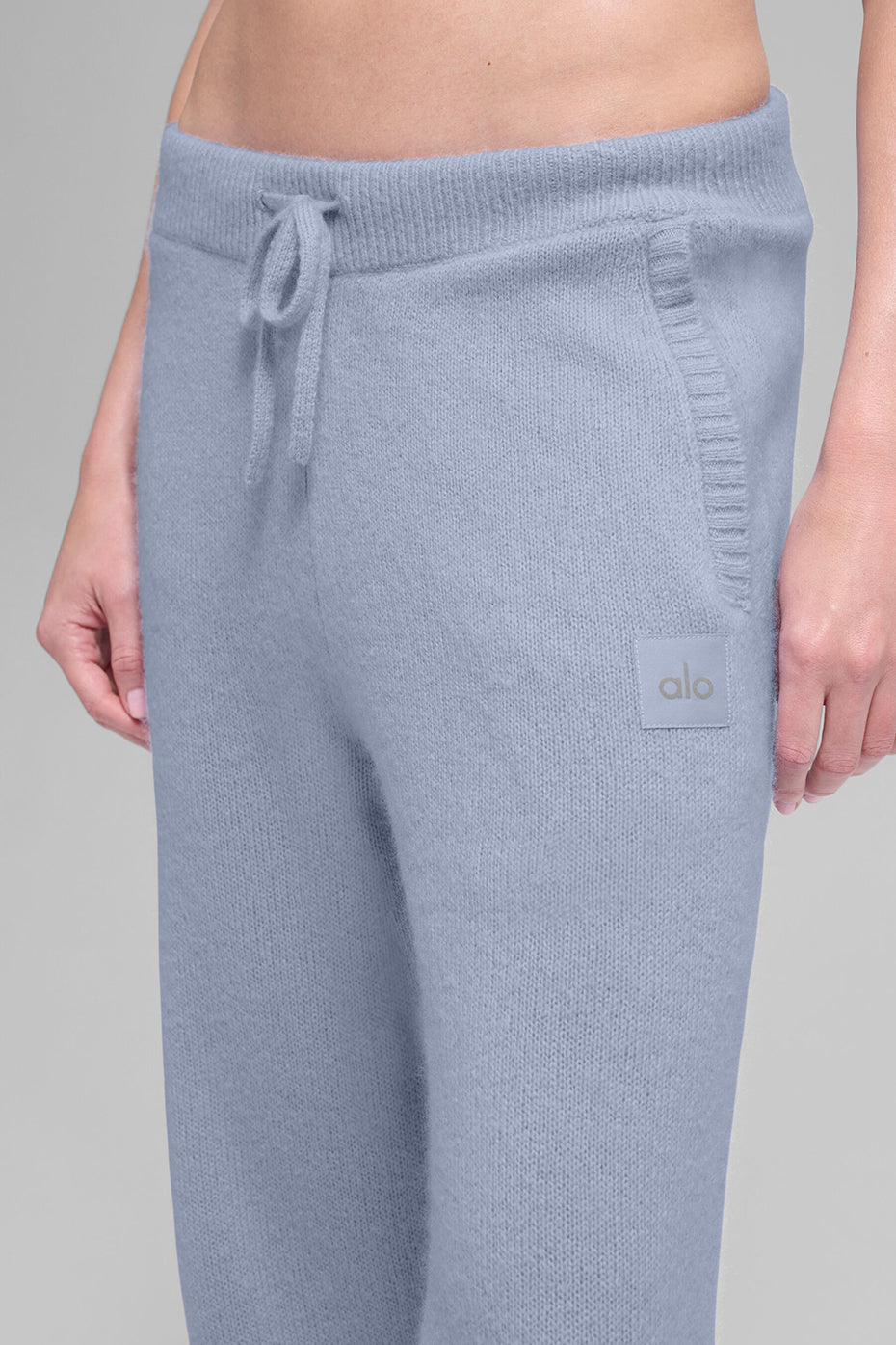 alo Wool Cashmere New Class Sweatpant - Winter Frost