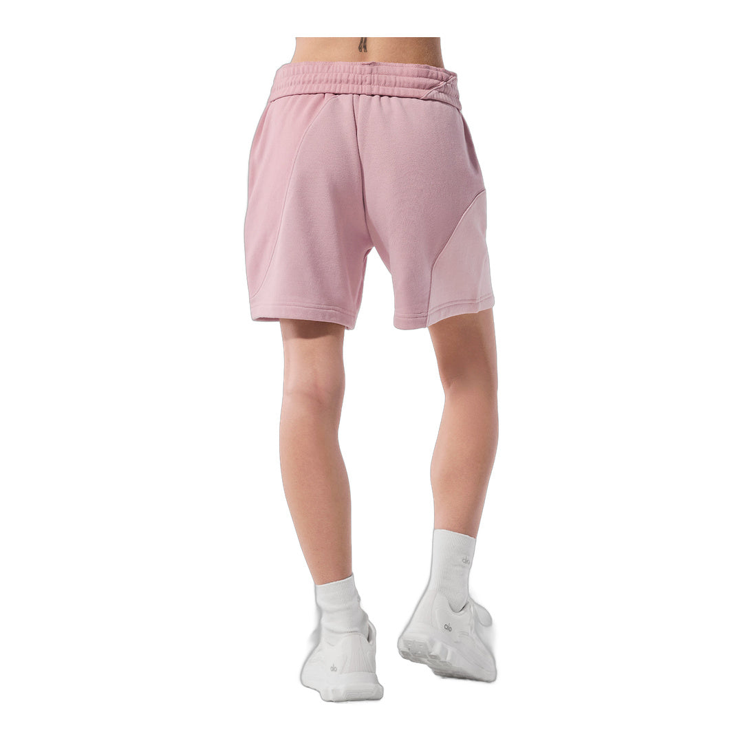 alo 7" Make Waves Short - Sunset Pink Tonal