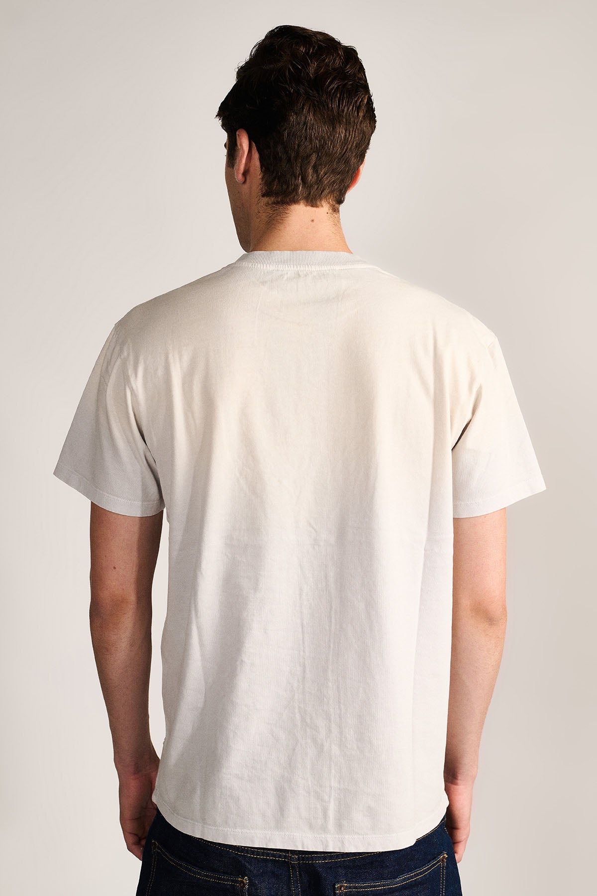 Love Hard Vintage Tee- Dust Grey