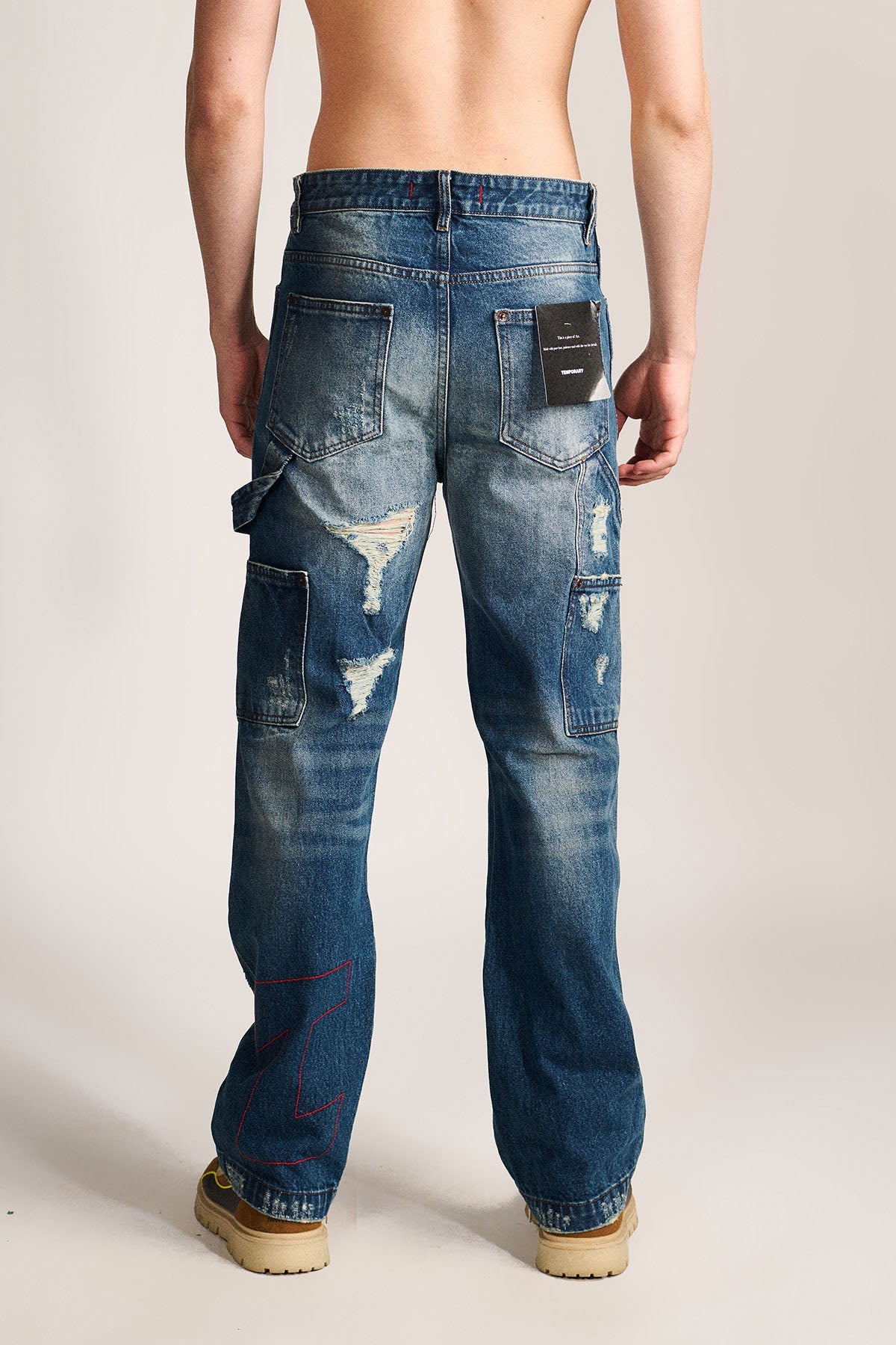 WORN THROUGH WAR — DENIM