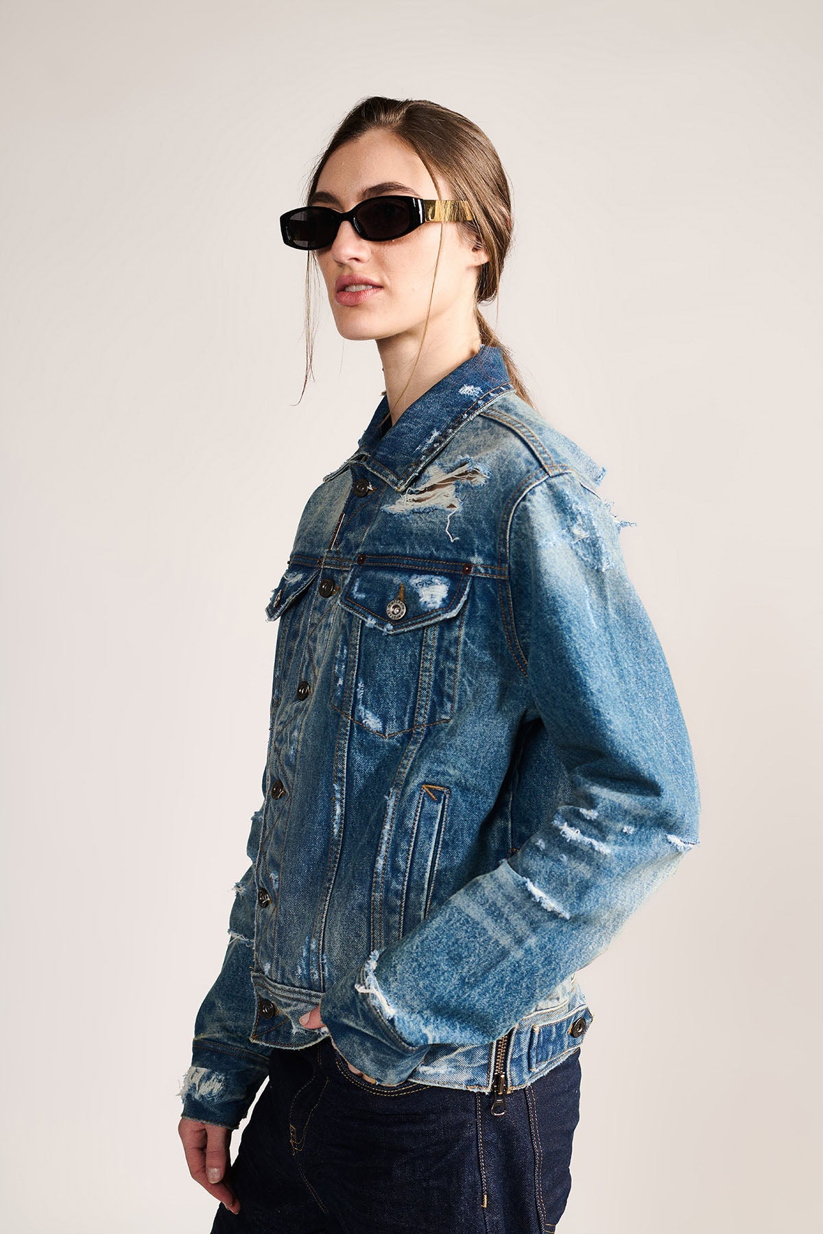 ALREADY LIVED TRUCKER JACKET (UNISEX)