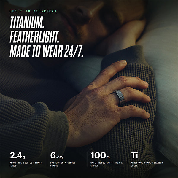 Ultrahuman Ring AIR Space Silver