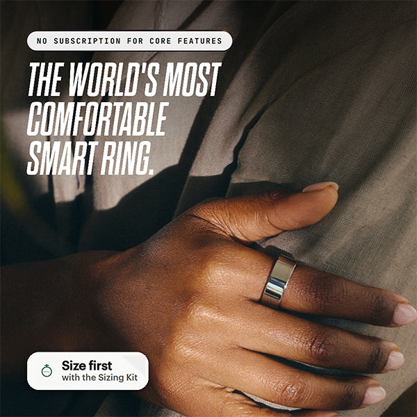 Ultrahuman Ring AIR Space Silver