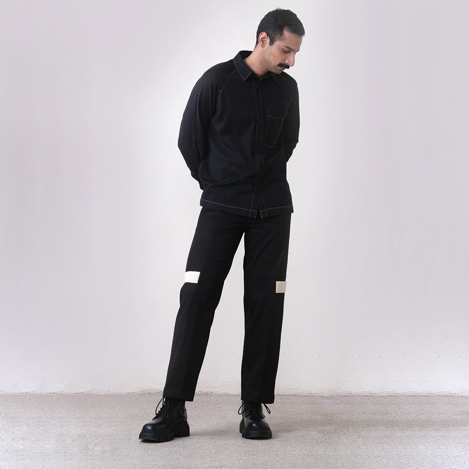 Applet Uniform Trousers- Black