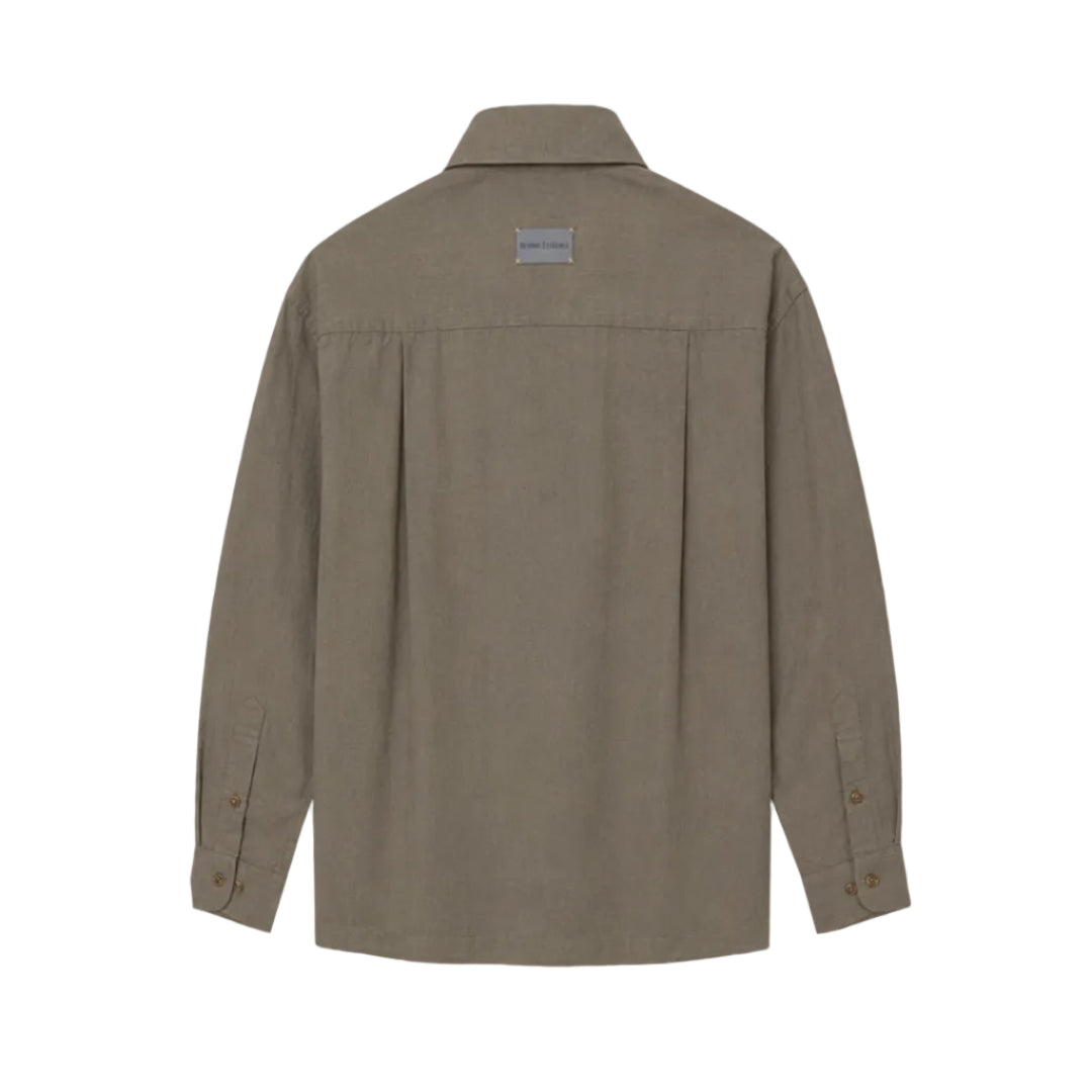 Stencil Shirt in Mud [Unisex]