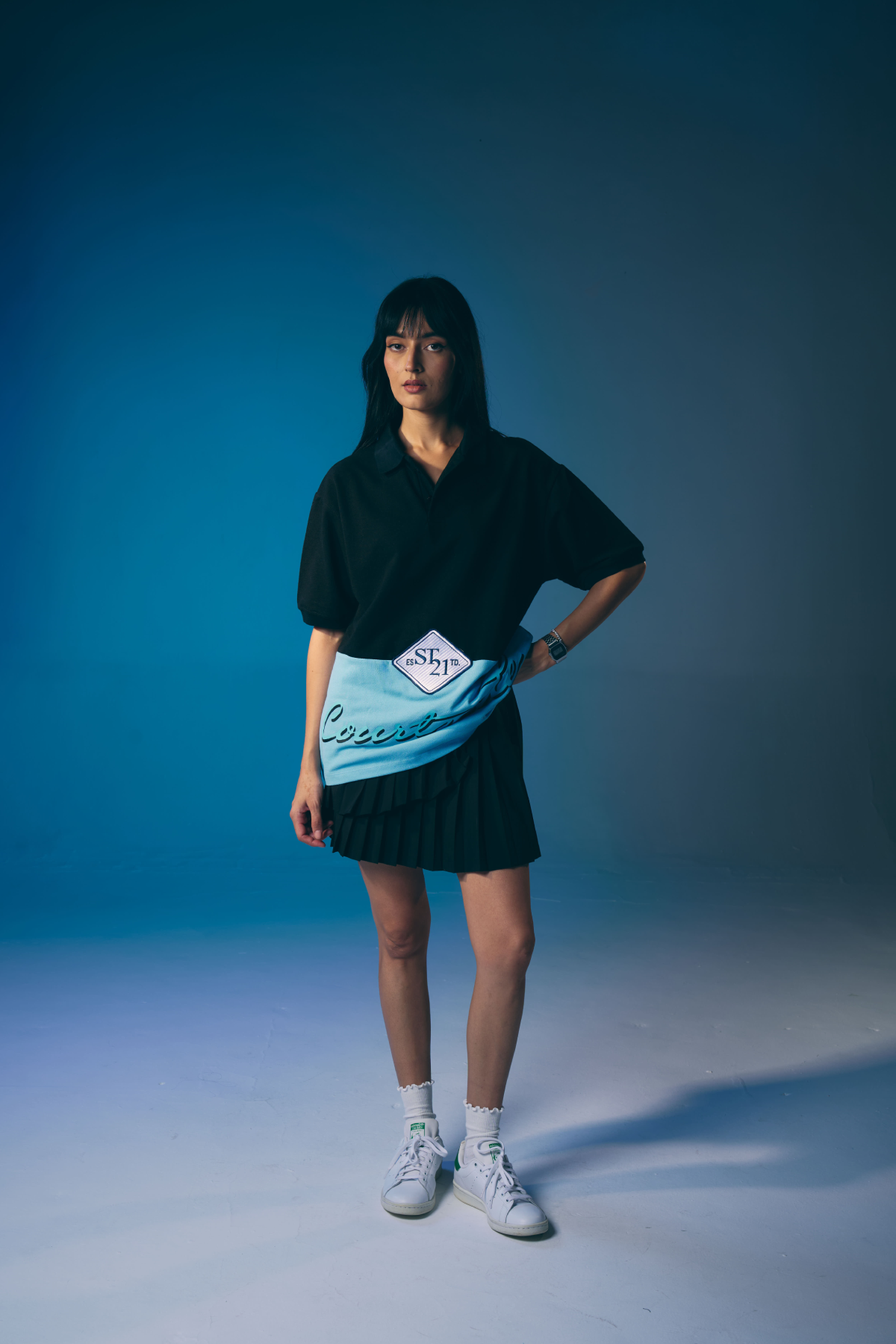 COURTSIDE PANELLED POLO