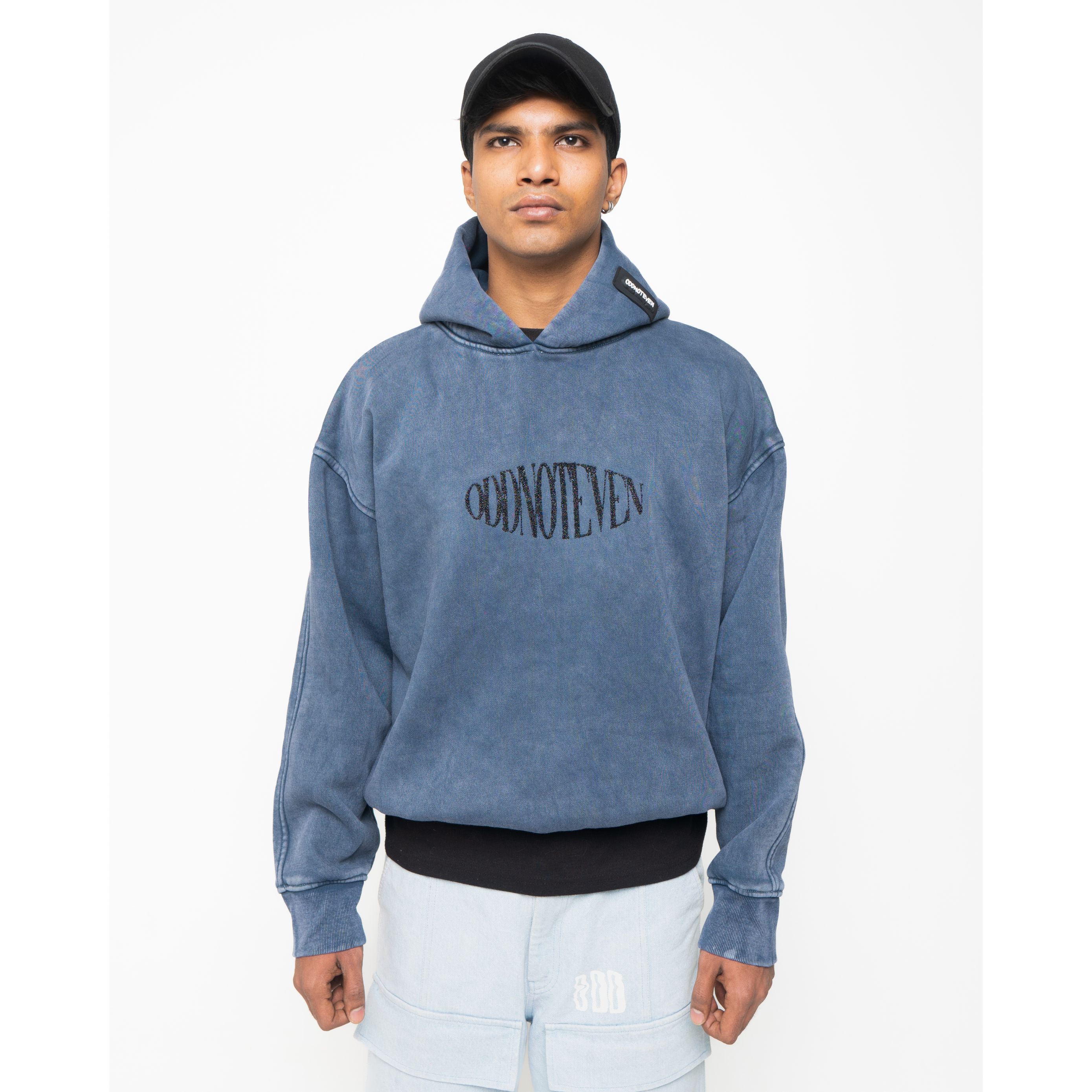 Odd Club Blue Washed Hoodie