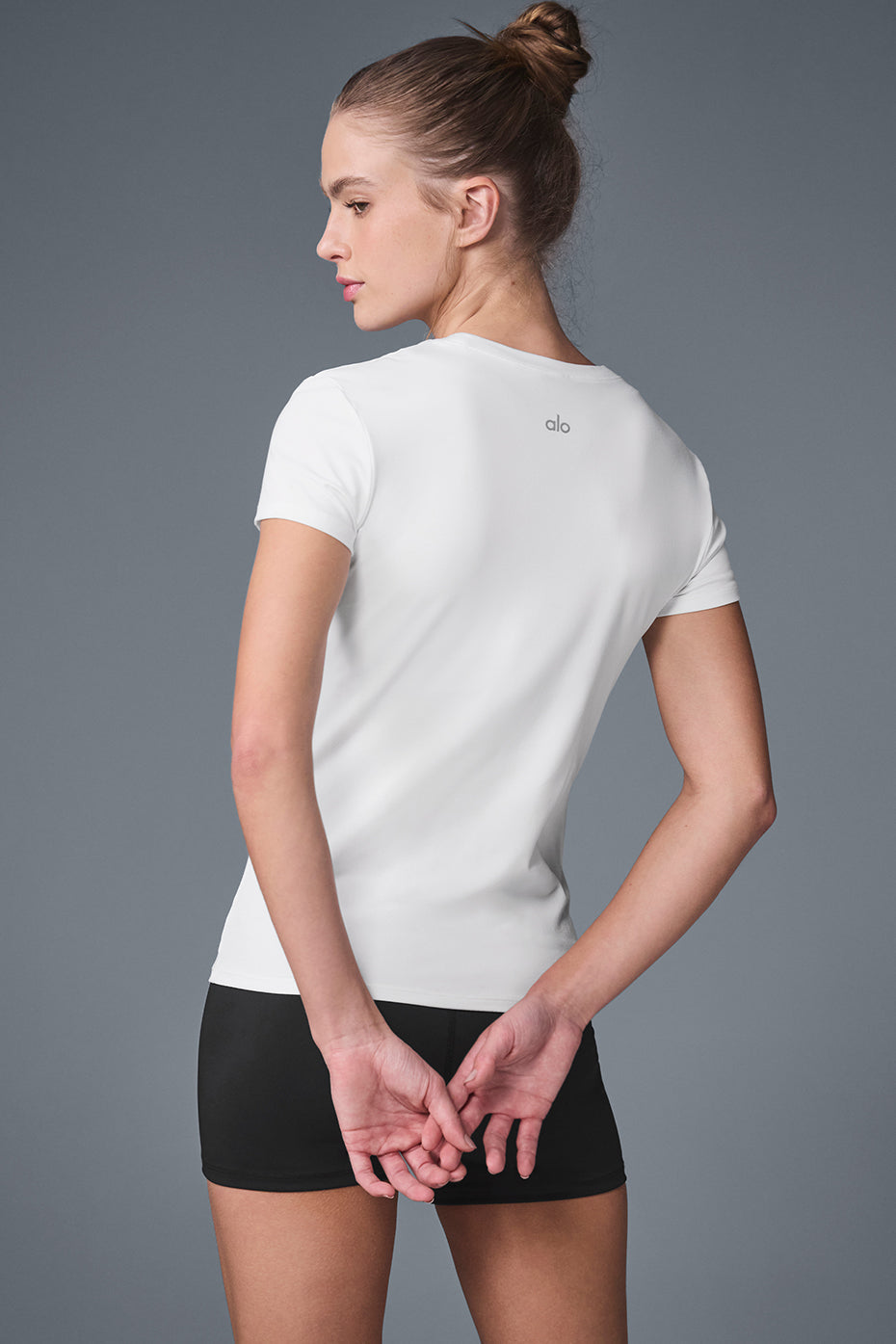 alo Alosoft Finesse Tee - White