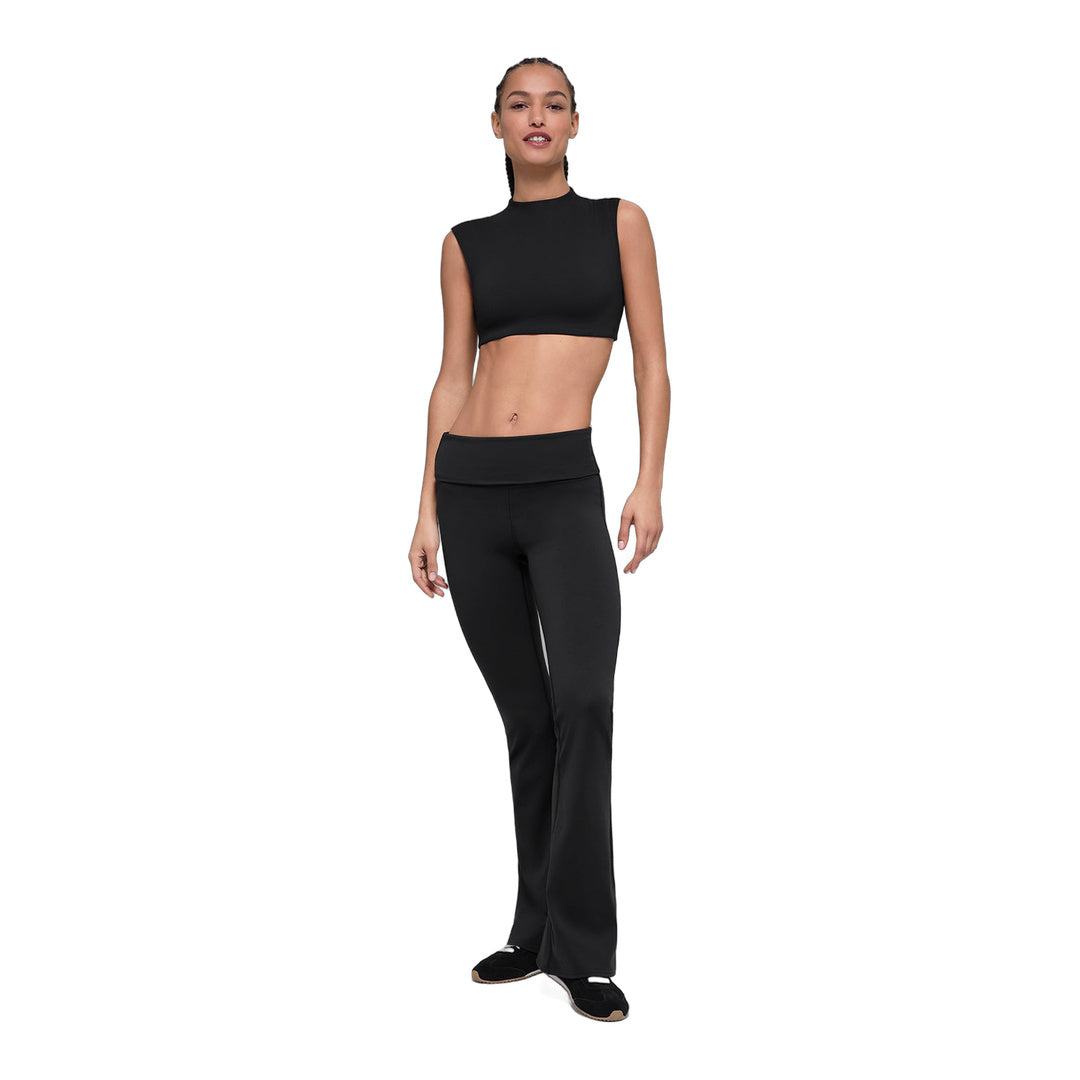 alo ALO Softsculpt Capped Out Short Sleeve - Black