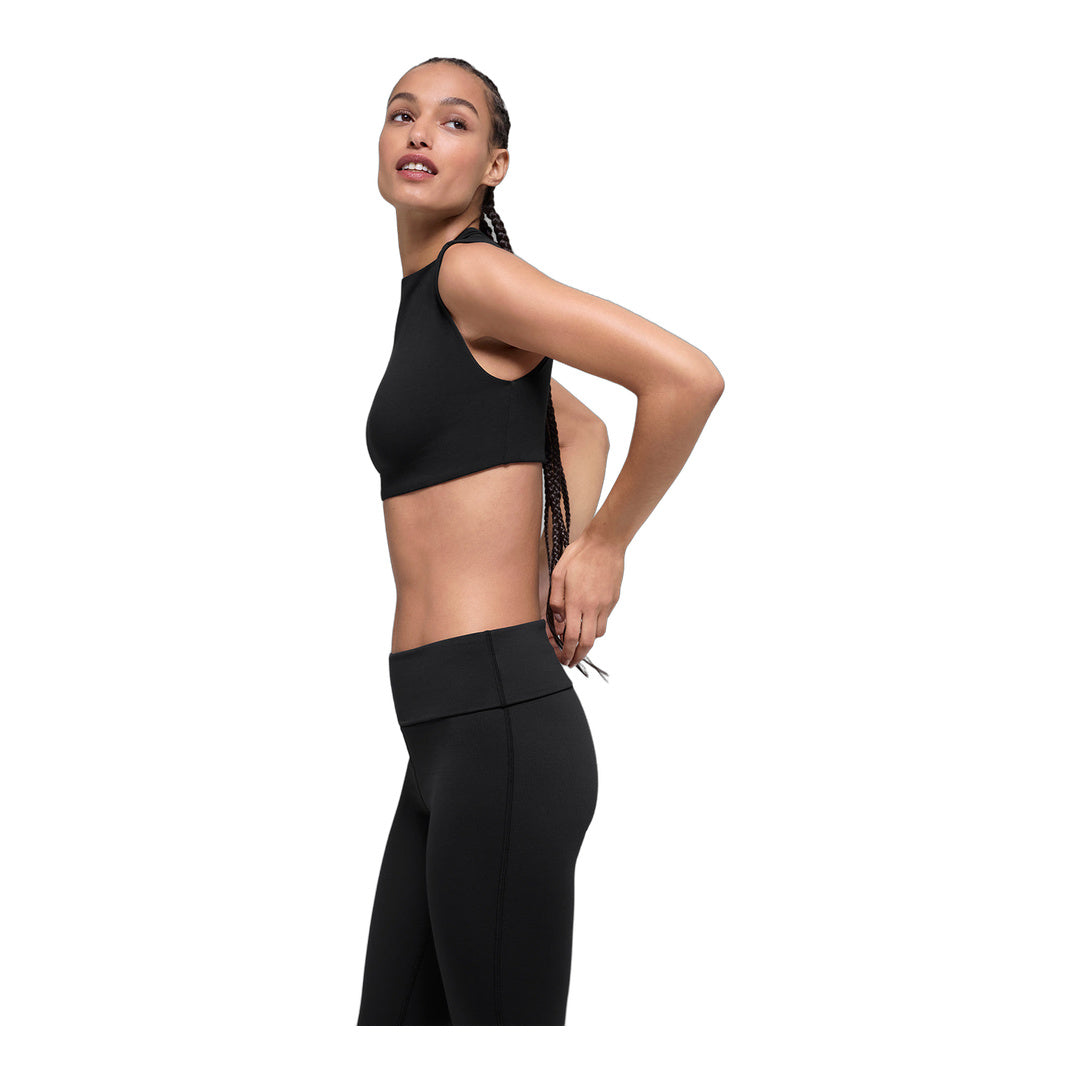 alo ALO Softsculpt Capped Out Short Sleeve - Black