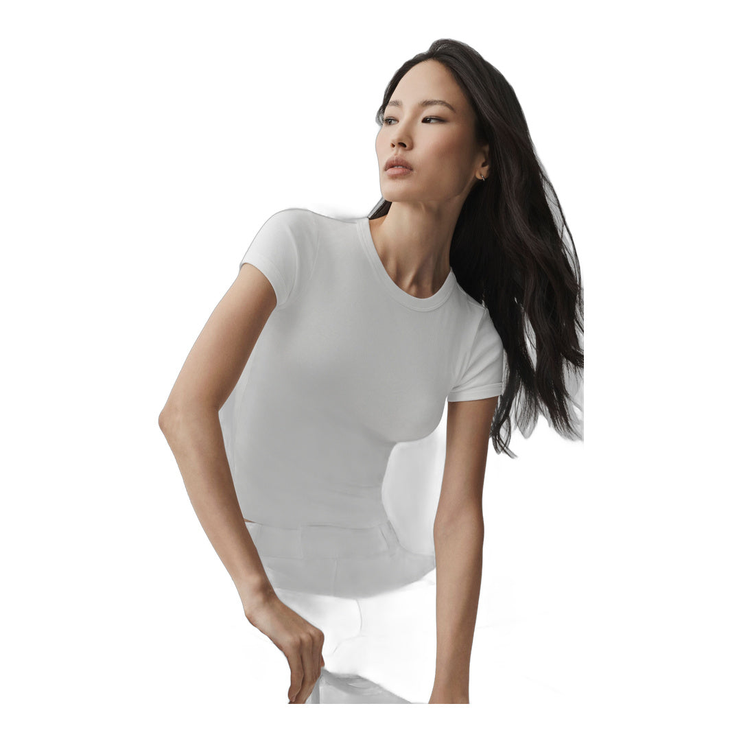 alo Timeless Tee - White