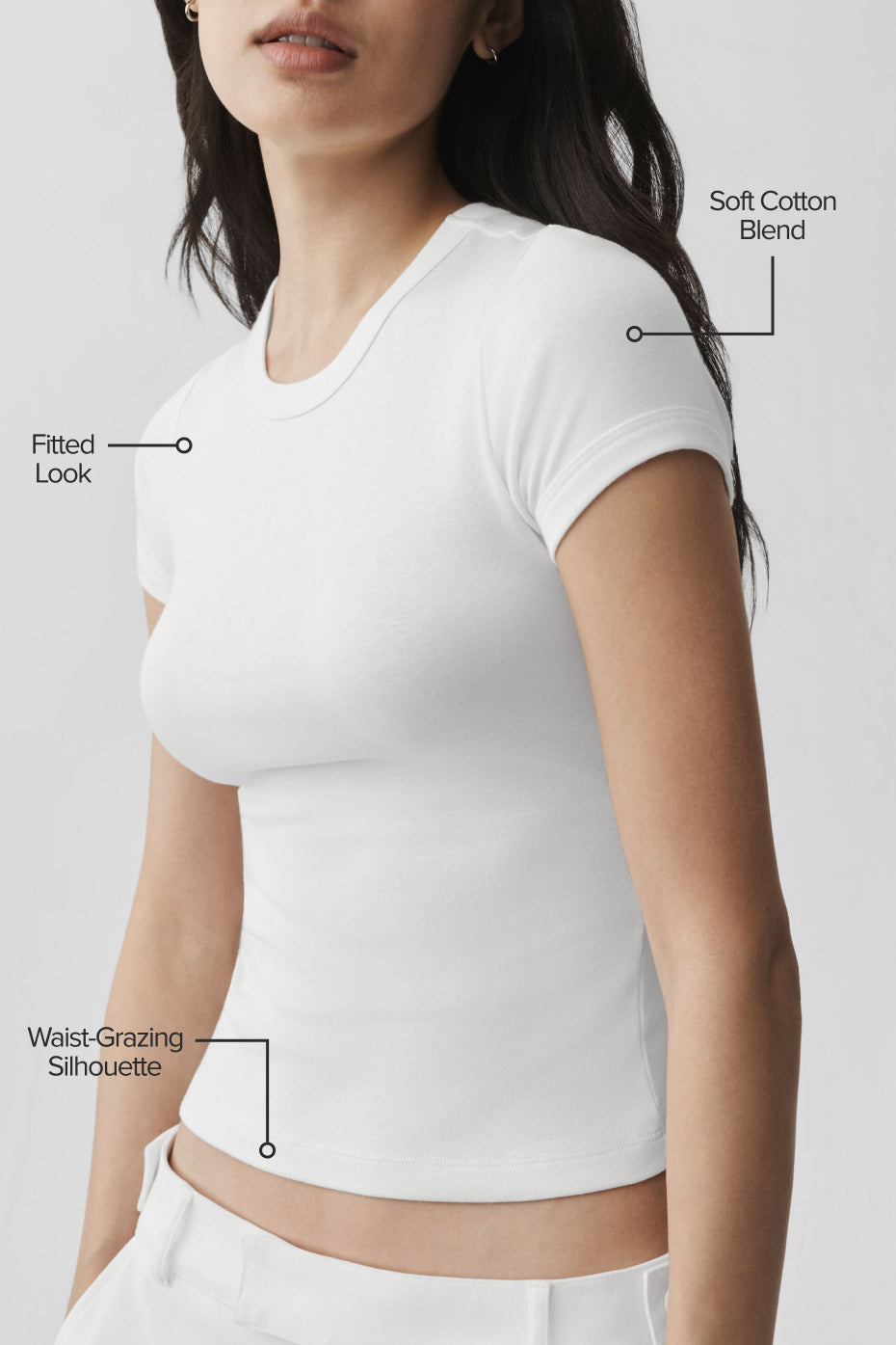alo Timeless Tee - White