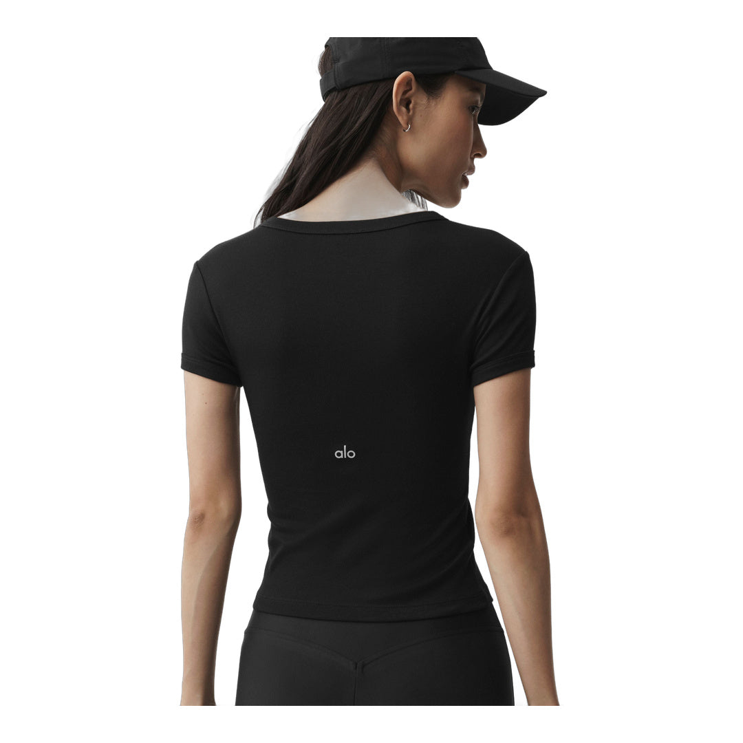 alo Timeless Tee - Black