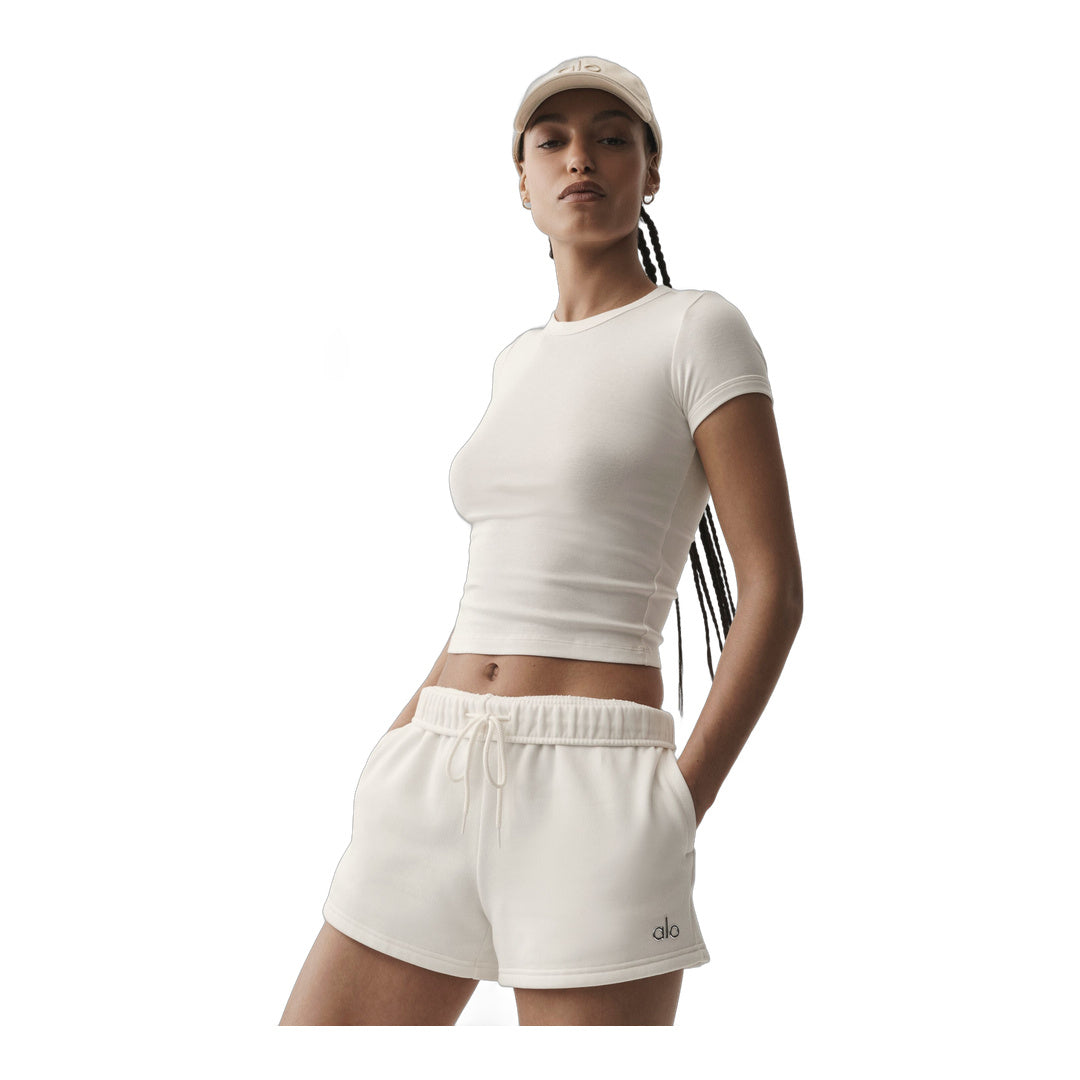 alo Timeless Tee - Ivory