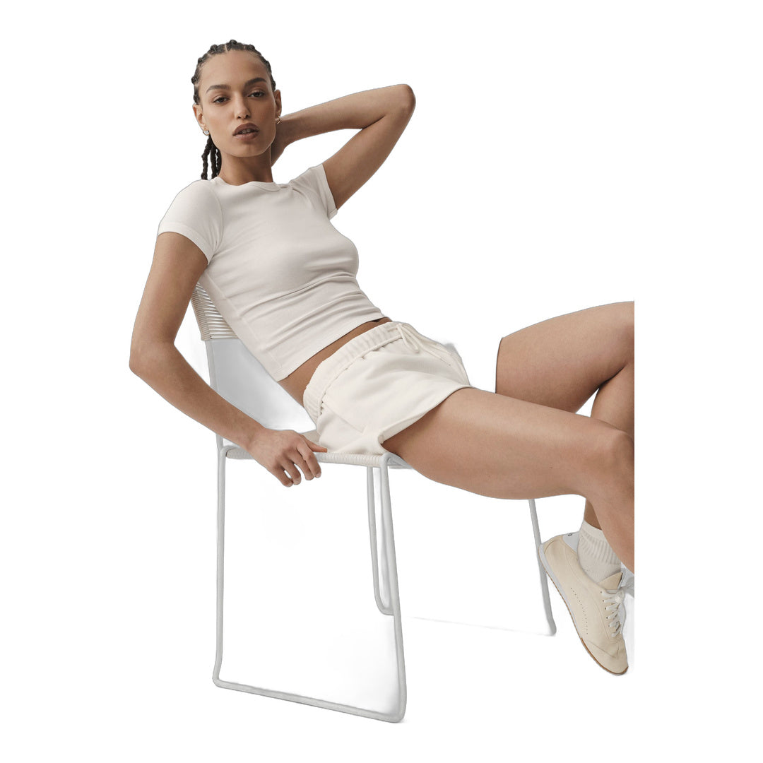 alo Timeless Tee - Ivory