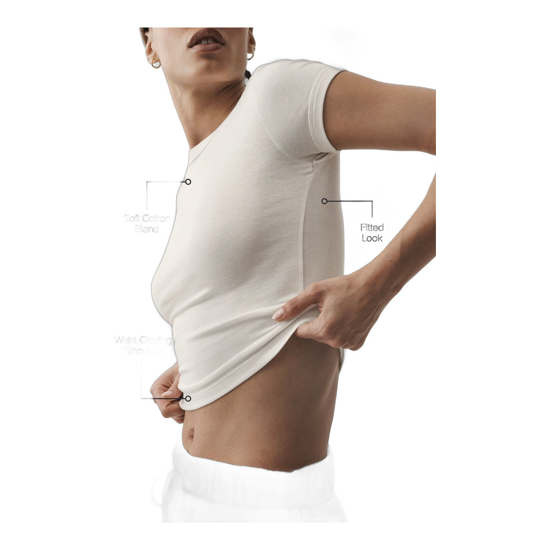 alo Timeless Tee - Ivory