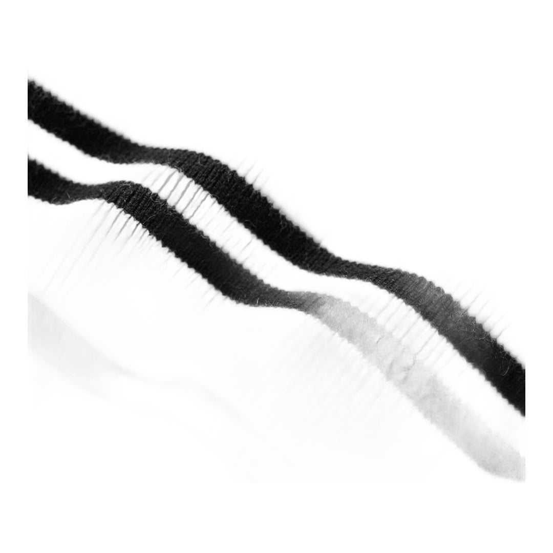 alo Cotton Cashmere My Serve Short Sleeve - White/Black