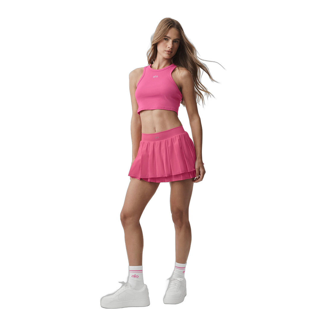 alo Aspire Tank - Paradise Pink/White