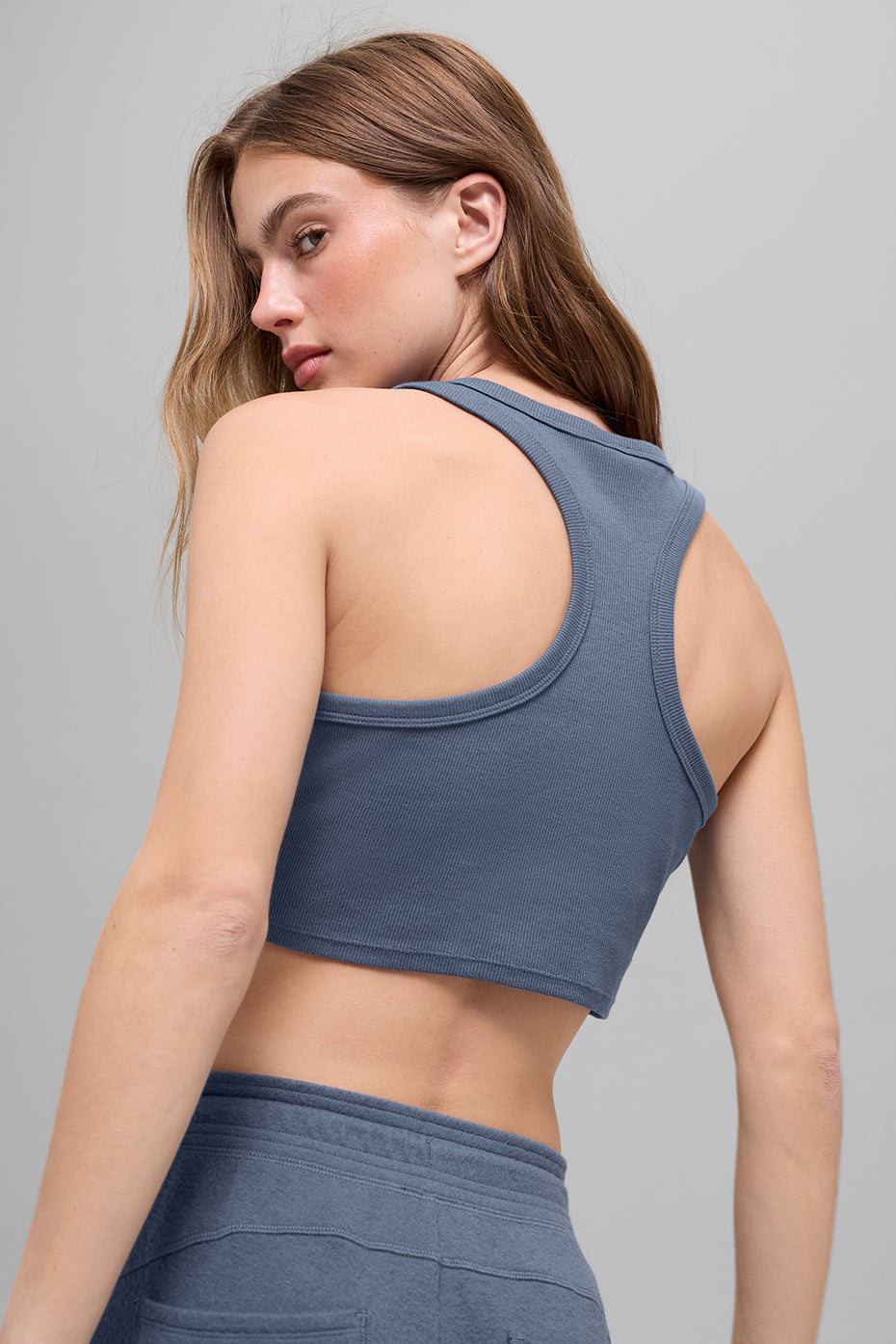 alo Aspire Tank - Bluestone/White
