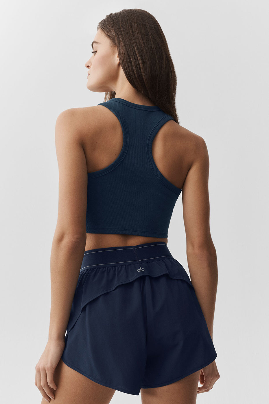 alo Aspire Tank - Navy/White