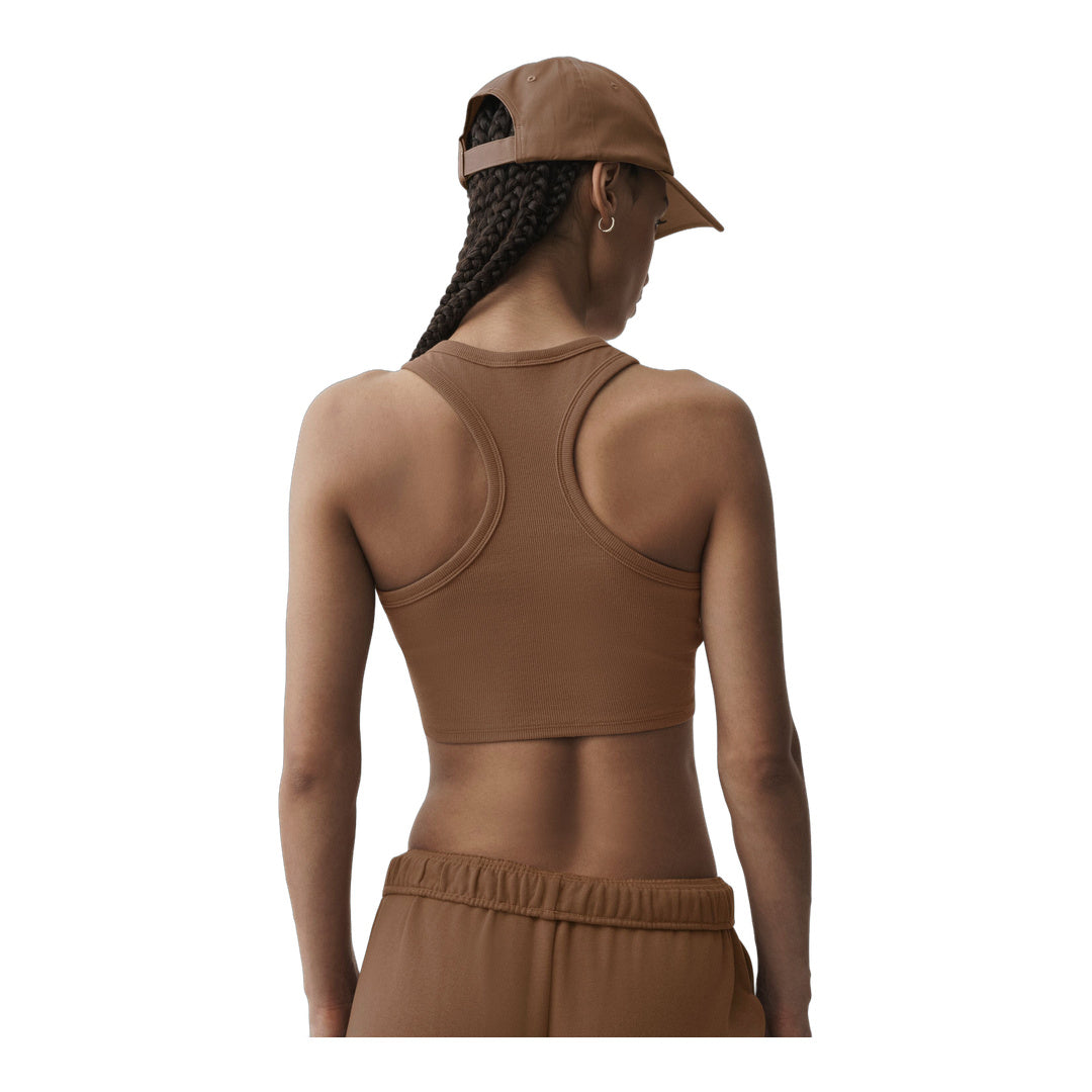 alo Aspire Tank - Sun Kissed Brown/White