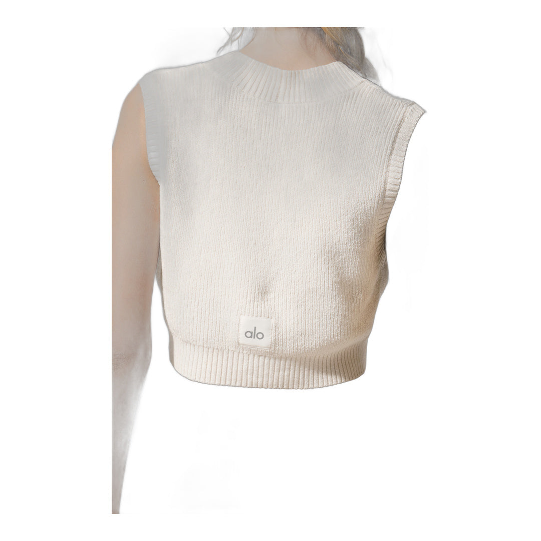 alo Supernatural Sweater Tank - Ivory